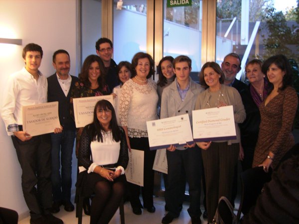 Entrega diplomas 2012.